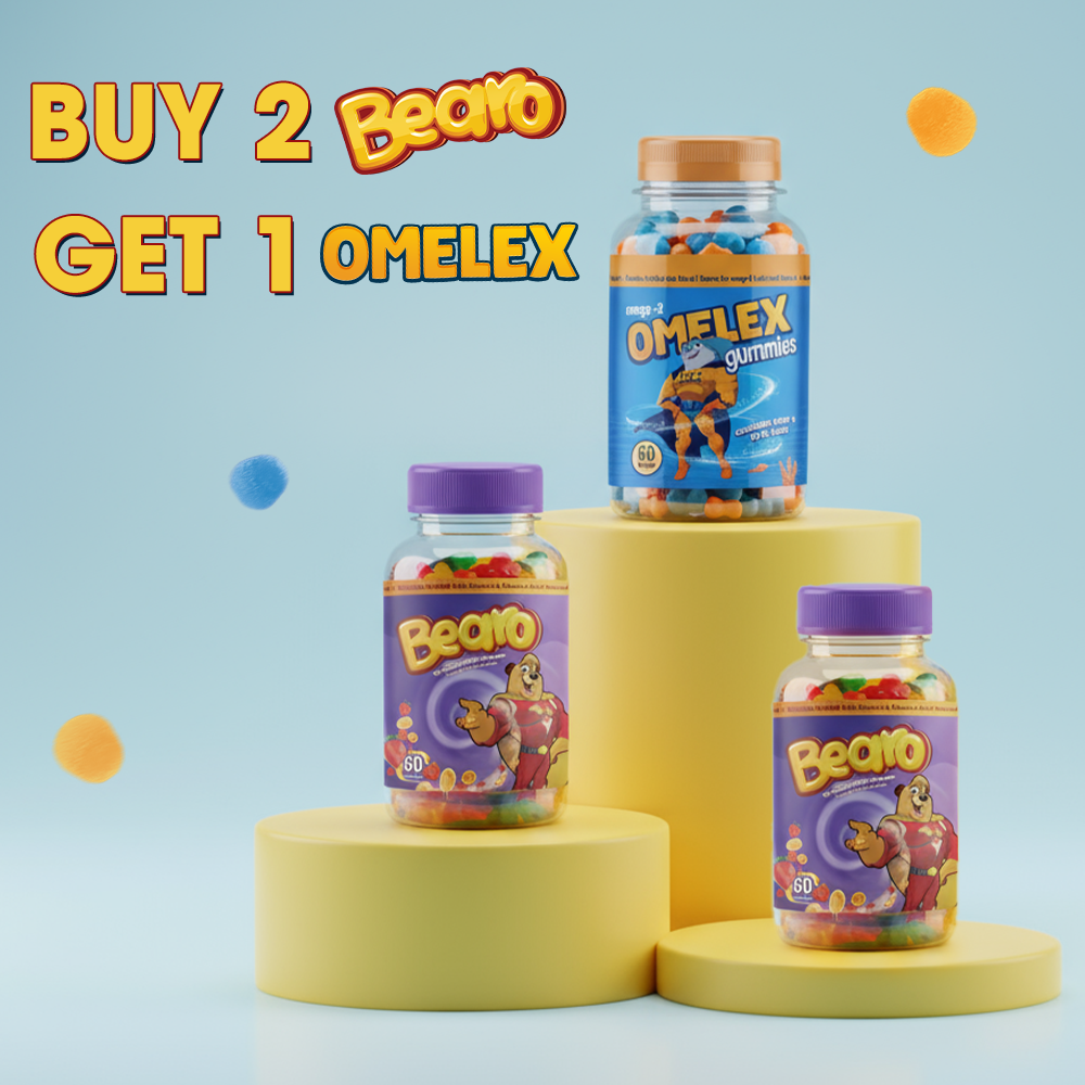 Buy 2 Bearo get 1 Omelex FREE